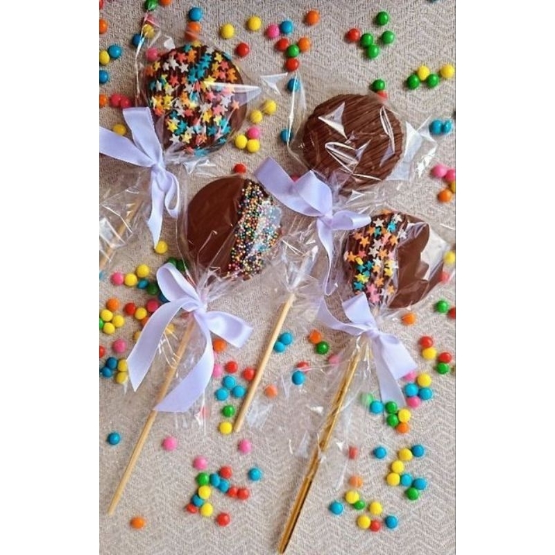 pirulito de chocolate kit com 20 unidade | Shopee Brasil