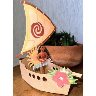 10 LEMBRANÇINHAS CAIXAS PARA FESTAS ANIVERSÁRIO TEMA MOANA