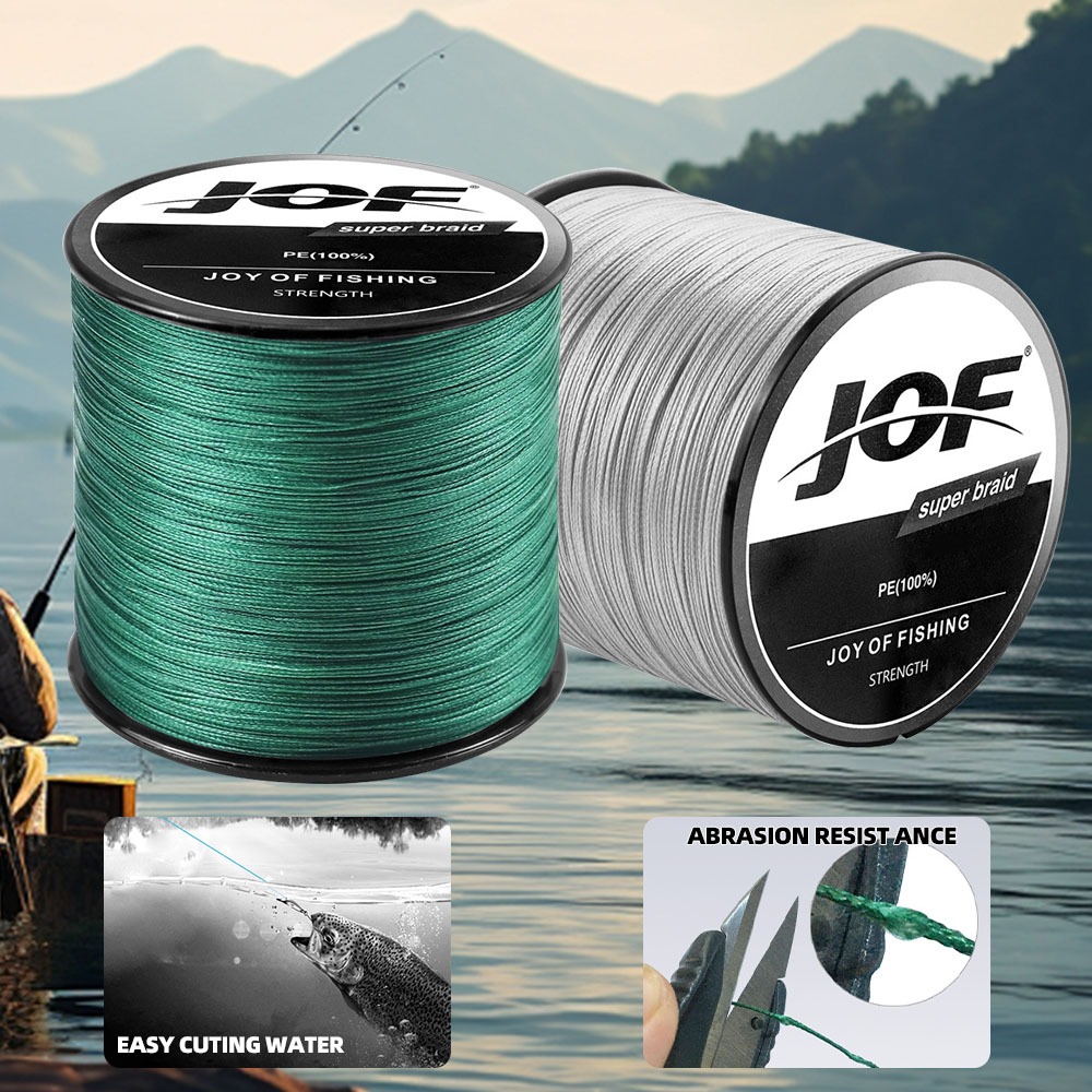 jof Linha De Pesca Entrançada Super Forte 4 Fios Profissões Linha De Pesca PE 300M