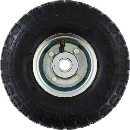 Kit 4roda Aro 3.50-4 C/ Câmara E Pneu Para Carrinho De Carga