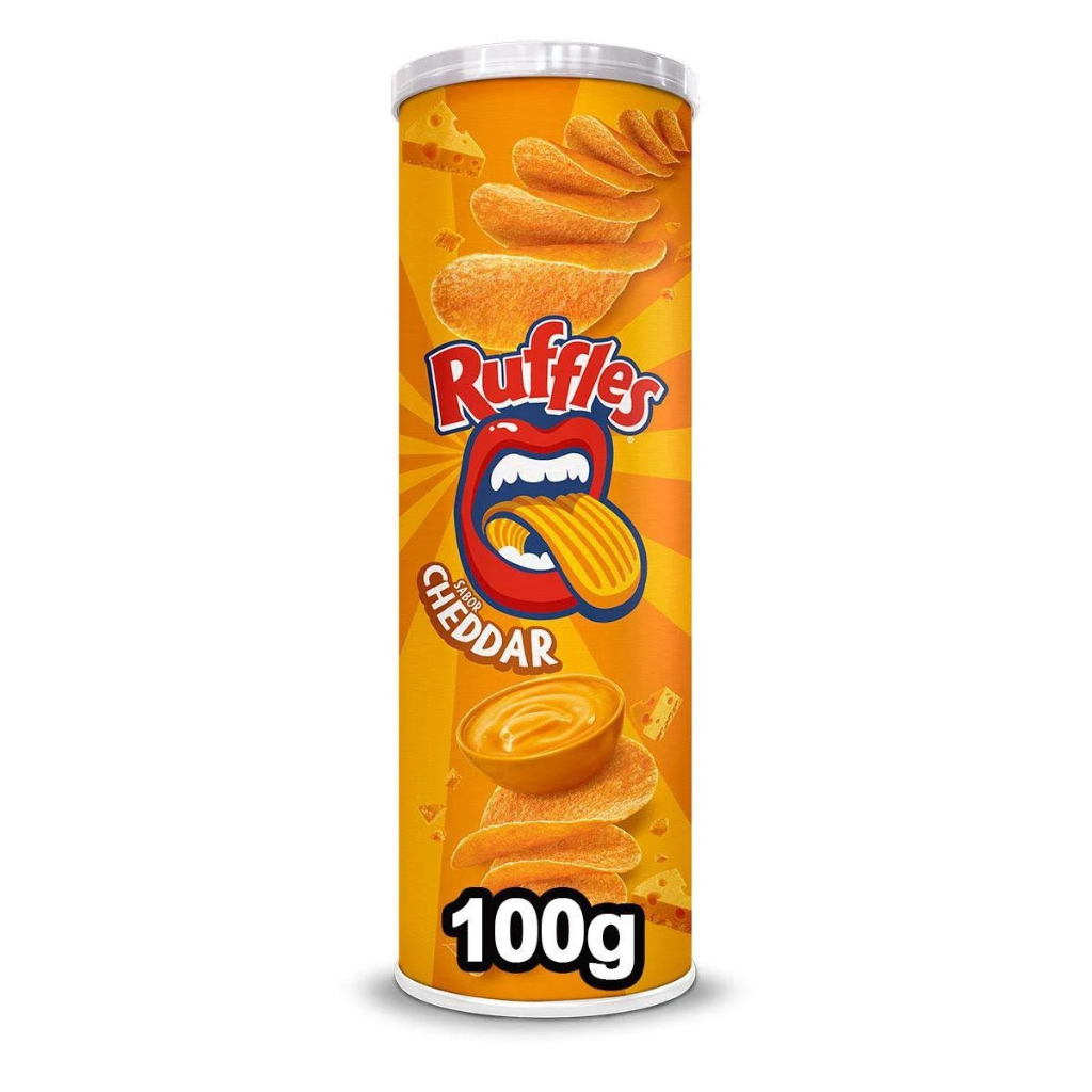 Batata Ruffles Stax Cheedar 100g | Shopee Brasil