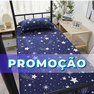 Lençol Solteiro Com Elástico 2 Peças Estampas Sortidas Lençol de Solteiro