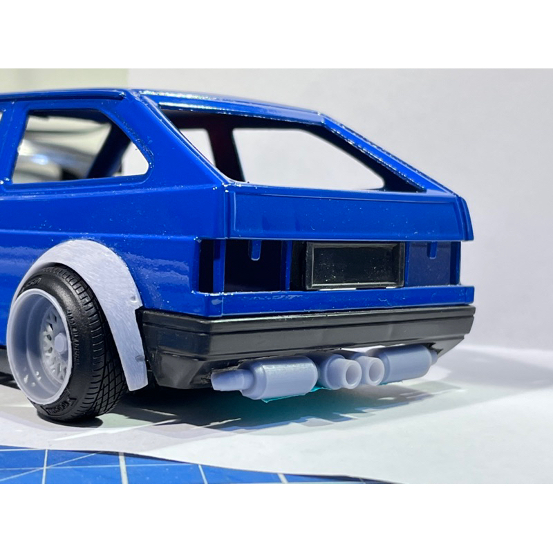 escapamento para gol miniatura custom