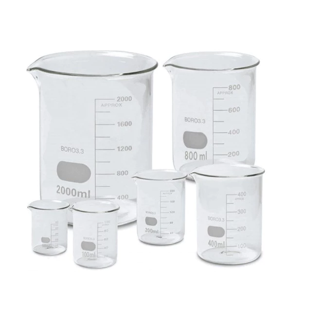 Kit Bequer becker de vidro Tamanhos Variados