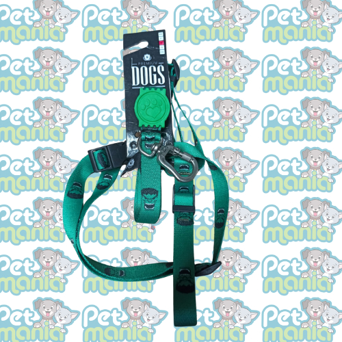 PEITORAL H POLIESTER COM TRAVA PREMIUM DOGS M