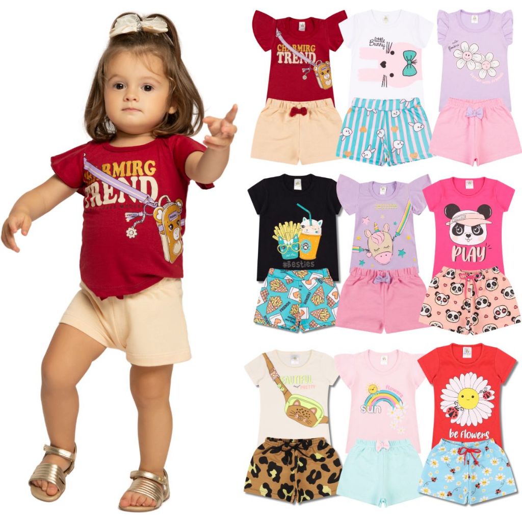 Roupas infantil feminina 2019 shops