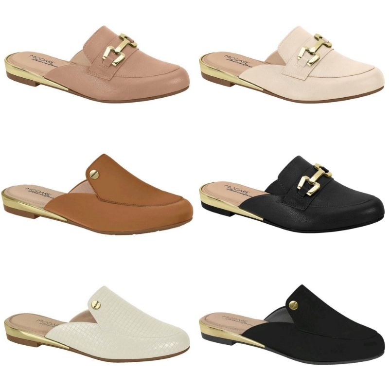 Mule Feminino Conforto Modare Bico Redondo