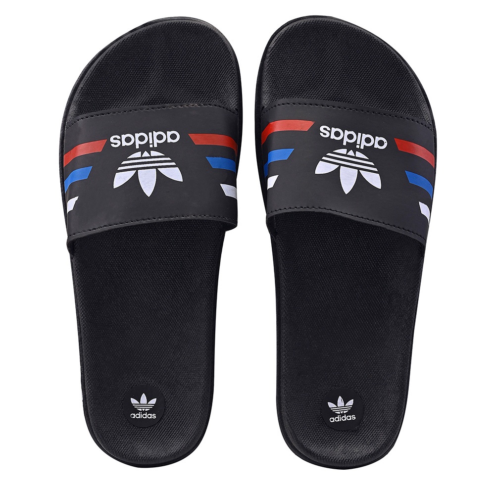 Chinelo Slide Calce Fácil Listrado Macio Masculino