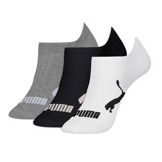 3 Pares De Meias Puma Algodão Modelo Sapatilha Masculina