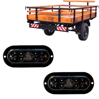 Par Lanterna Sinaleira Freio Seta Carretinha Canoinha para Barco jet ski  Universal LED12V Reboque em Oferta na Shopee
