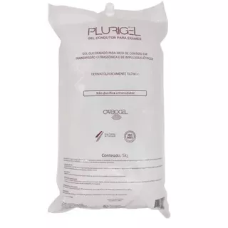 Gel Condutor Plurigel Ultrassom Eletro Bag 5 Kg - Carbogel