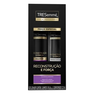 Kit Shampoo 350ml + Condicionador 175ml TRESemmé Reconstrução e Força
