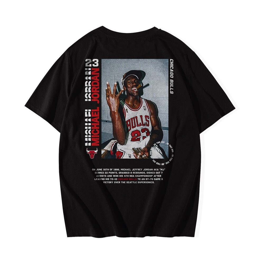 Camiseta T-shirt Algodão Unissex Basket Michael