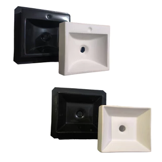 forma de cuba de banheiro kits 2 unidade molde pra fazer cuba cimenticio