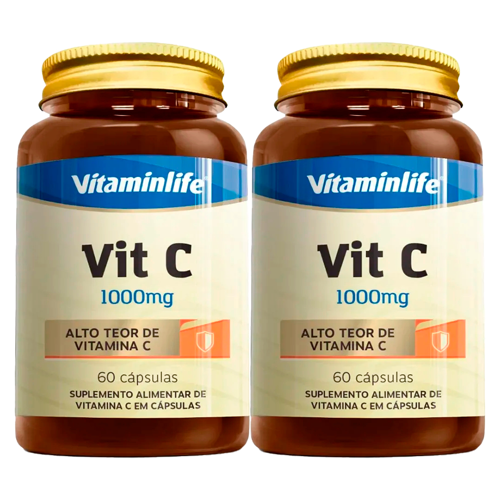 Vitaminlife Vitamina C 1000mg Em Cápsulas
