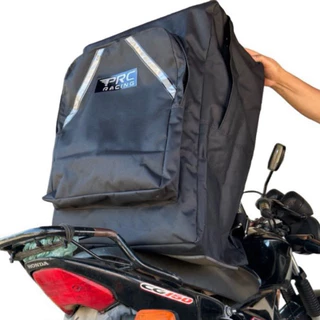 Mochila Bolsa Nylon Motoboy Motoqueiro Moto Piracapas P M G Pequena Média Grande Grande Espaçosa Refletivos