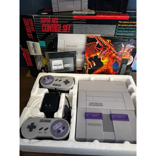 Super Nintendo Zero na Caixa