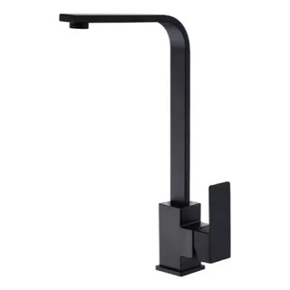 Torneira Gourmet Monocomando Slim L Inox Preta