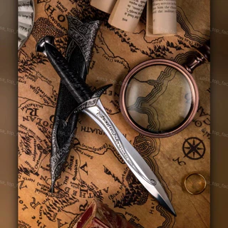 Adaga Medieval Com Lâmina Sem Corte Enfeite Decorativo 40cm 0047