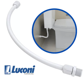 Engate Flexível 40cm mangueira rabicho Para Lavatório banheiro 1/2 PVC Água Envio Imediato