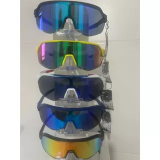 100 % Óculos De Sol De Ciclismo Coloridos Esportes Ao Ar Livre UV400 Unissex Tendência Homens Moda Feminina