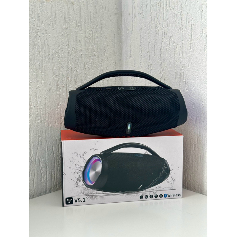 Caixa de som compativel e similar a bombox 3 JBL grande 35cm gigante envio imediato 70w de potencia muito alta grande