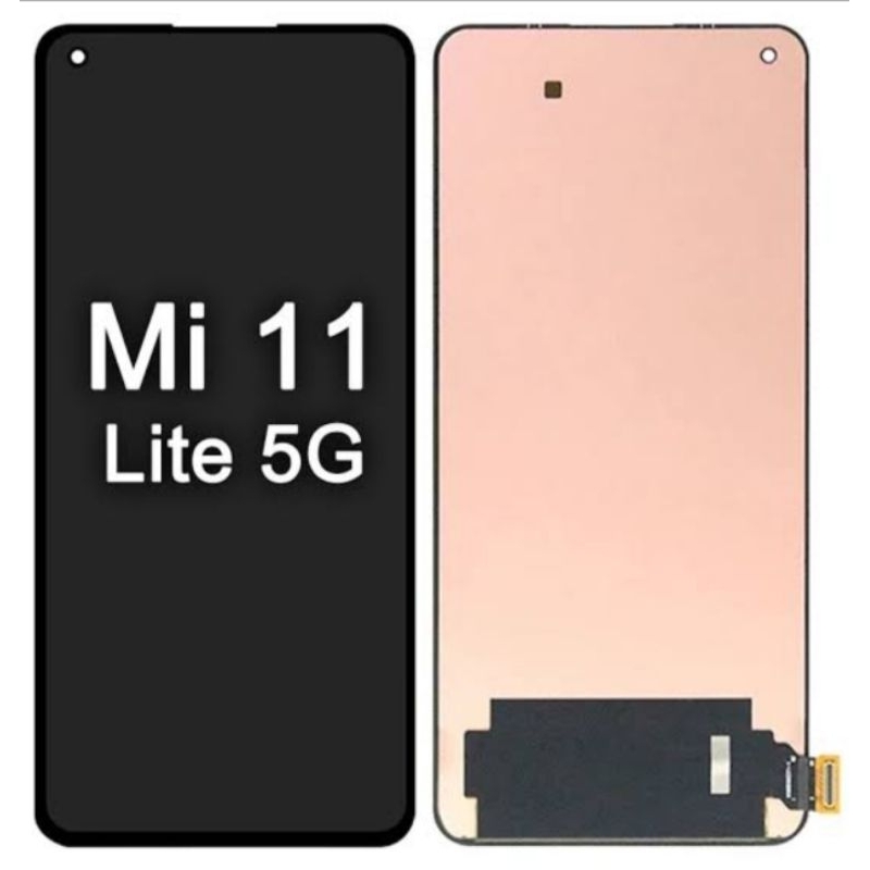 Tela amoled Display Touch Frontal para Xiaomi Mi 11 Lite 5G 4G Sem Aro