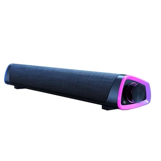 Soundbar Caixa de Som PC Bluetooth RGB Computador Tv Televisão Controle de Som Potente 12W GT-X990