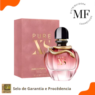 Pure XS For Her Paco Rabanne Eau de Parfum - Perfume Feminino - 30ml - 50ml - 80ml - ORIGINAL & C/SELO