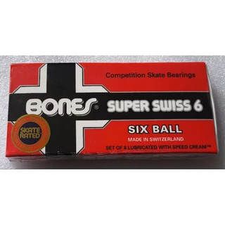 Rolamento Bones Super Swiss 6 Original Novo Lacrado - Rolamentos Six Ball Skate