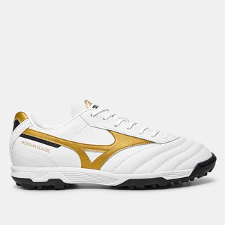 Chuteira Society Morelia Classic Unissex - Branco+dourado