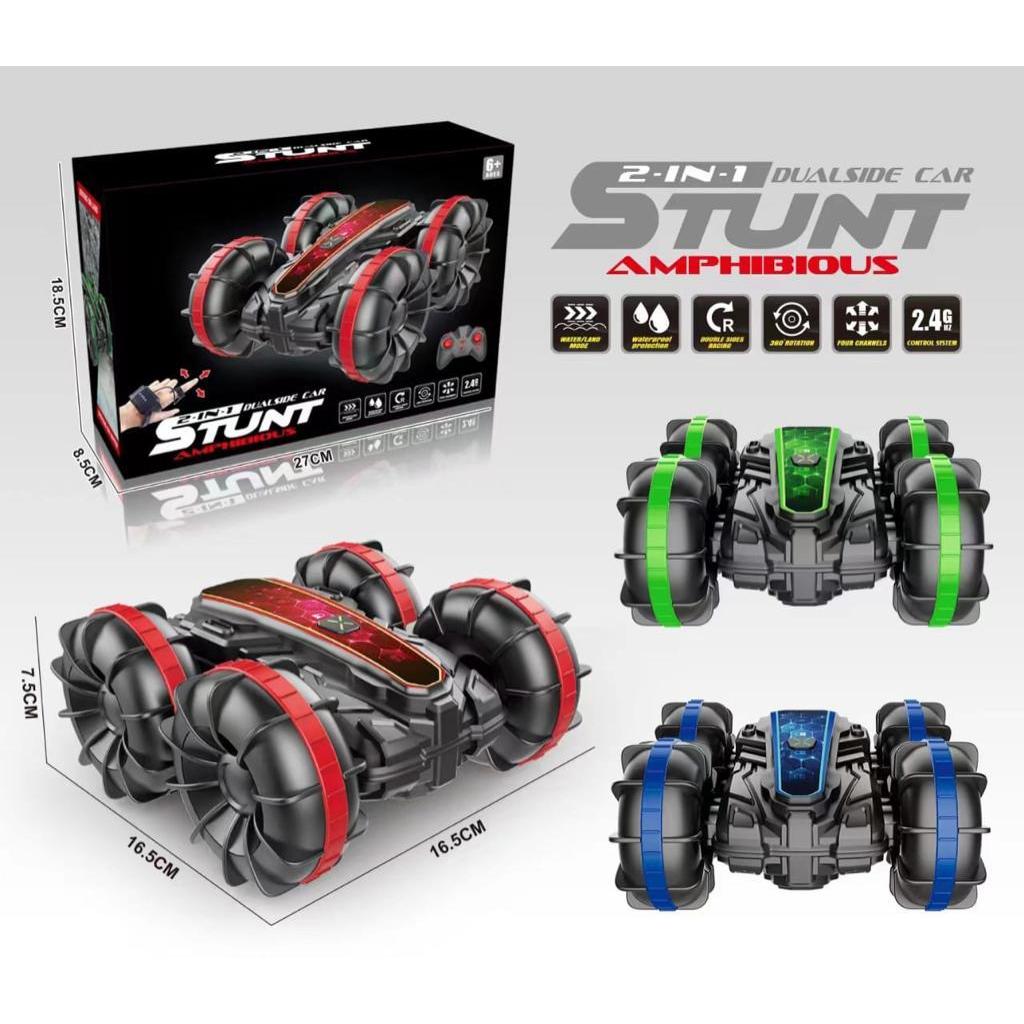 ZFHTAO Tanque RC 4WD Con Control Por Gestos Y Mando – Lanza Agua, Hace Acrobacias, Derrapa Y Escala Pendientes De 45° – Todo Terreno