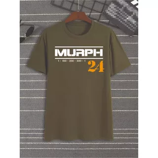 Camisa T-shirt Crossfit MURPH verde e amarelo