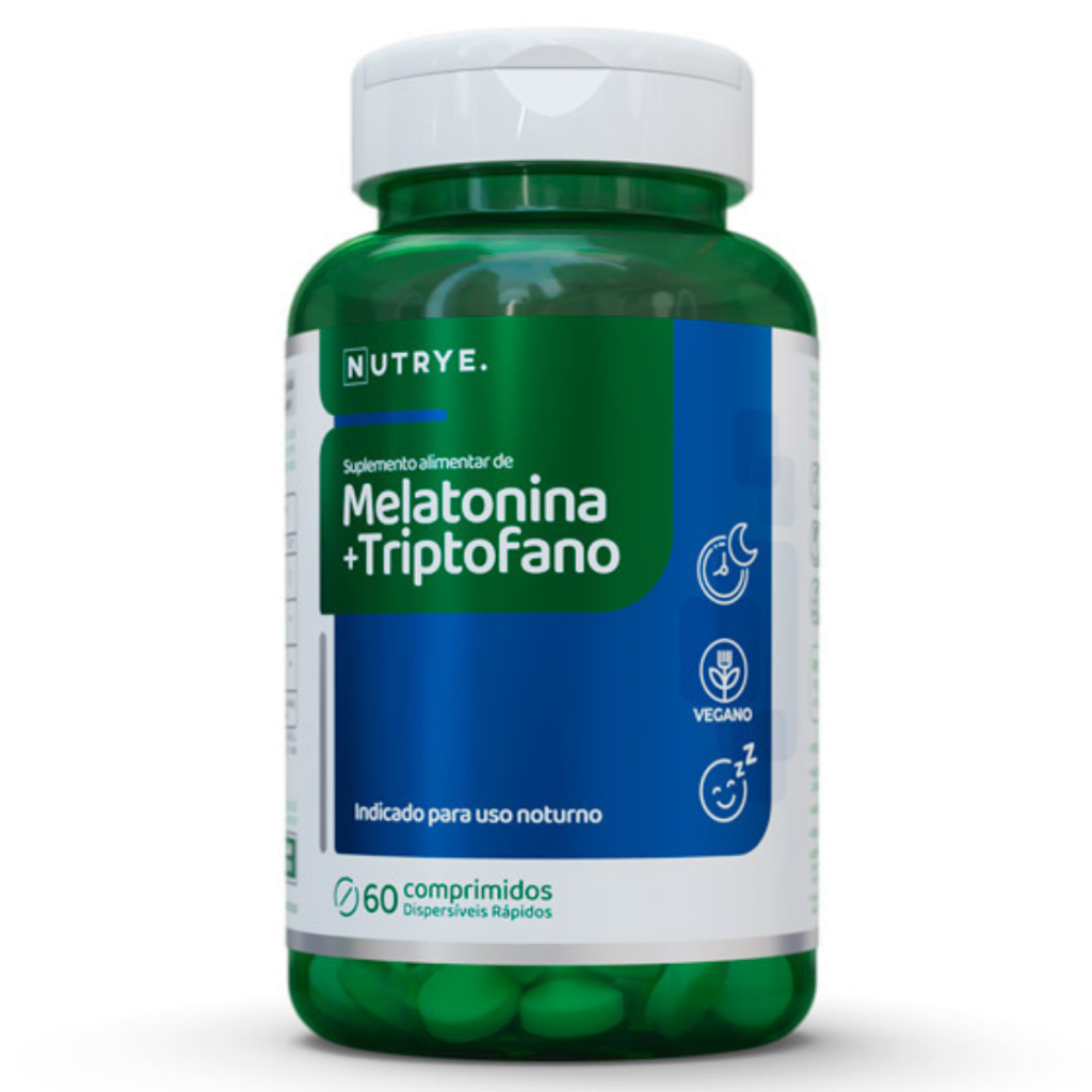 L- Triptofano com M 60 Comprimidos 0,21mg Vitaminas + Sono | Shopee Brasil