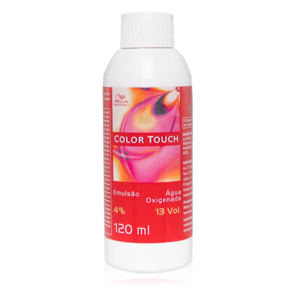 Wella Professionals Color Touch Emulsão 4% - 13 volumes 120ml | Shopee ...