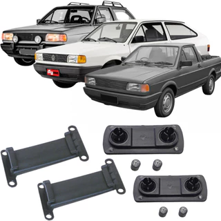 Kit Suporte Dianteiro Parachoque Gol Voyage Parati Saveiro 1980 a 1994