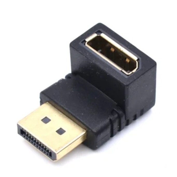 Adaptador Displayport 90° Graus para Alto