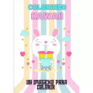 KAWAII 110 IMAGENS PARA COLORIR