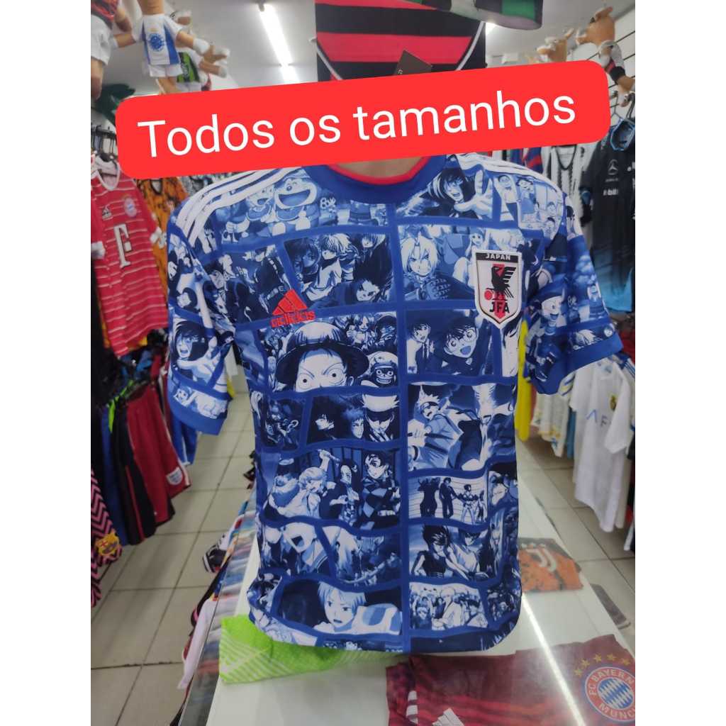 Camisa de Time - Japão - Edição Especial de Anime