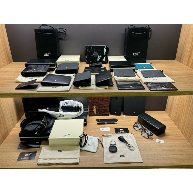 Carteira MONTBLANC Porta Cartão caneta cinto original