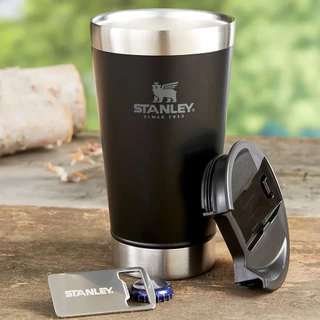 Copo Térmico Stanley 473ml De Inox com Tampa e Abridor - 17 Horas Bebida Gelada - Envio rápido