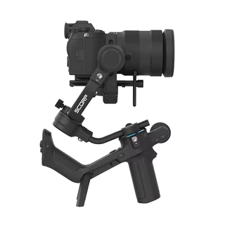 SCORP-C Gimbal de Mão com 3 Eixos Punho Estabilizador para Câmaras DSLR Sony/Canon com Tripé de Poste AK2000C AK2000S Atualização