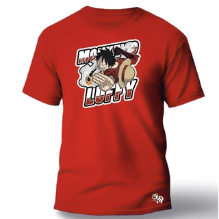 Camiseta Estampada Luffy One Piece Anime Fio 30.1 Premium Costura Reforçada 100% Algodão Conforto Qualidade