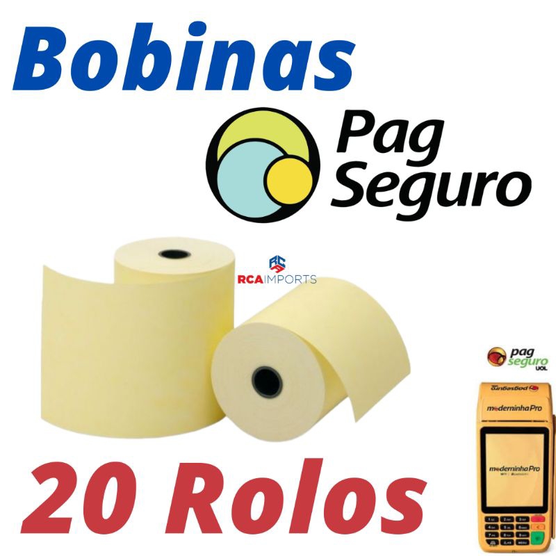 Bobina Térmica PagSeguro - Original