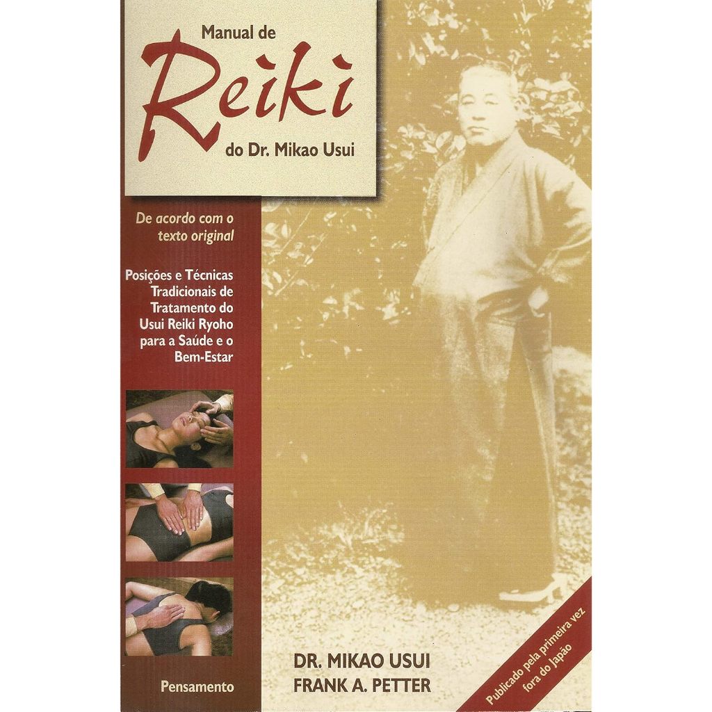 Livro Manual de Reiki do dr. Mikao Usui (Capa comum ) | Shopee Brasil