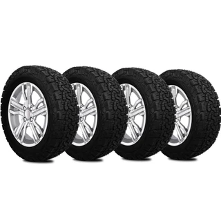 Jogo 4 Pneus 245/70R16 BF Goodrich Ko2 Remoldado com selo do INMETRO