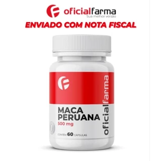 Maca Peruana 500mg - Oficial Farma