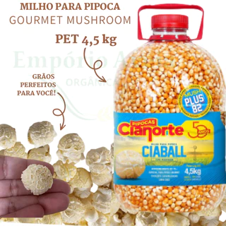 Milho Ciaball Plus 82 Tipo Mushroom Para Pipoca Doce Gourmet 4,5kg