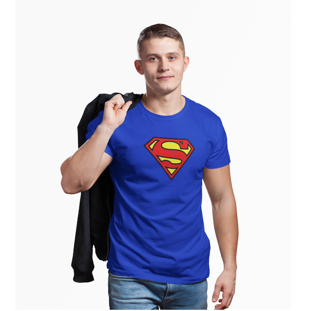 Camiseta Camisa Superman Black Super Homem Series Herois Shopee Brasil