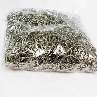 Argola 22mm Para Chaveiro - Com Corrente 1,2mm | Sem Corrente - 1000 Unidades